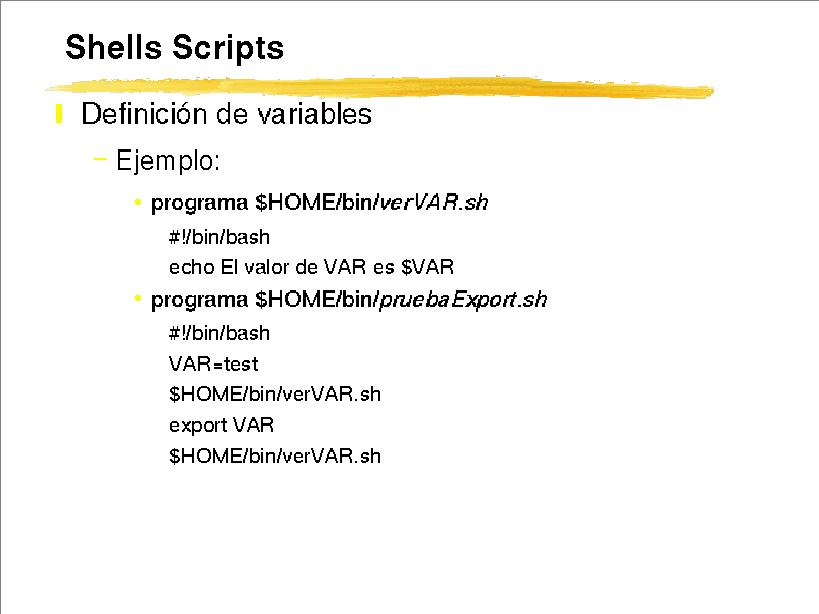 Shells Scripts